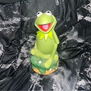 Authentic Jim Henson Kermit the Frog piggy bank Figurine